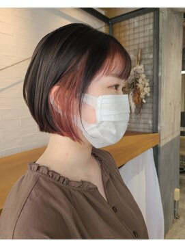 キーン 立川店(keen) 【keen×武田】カラーで作るインナーカラー 1