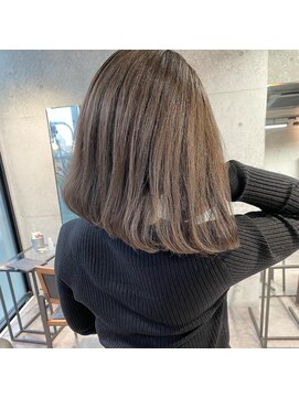 ルート 南堀江(route) うるツヤブラウン♪[グレーベージュ/グレージュカラー]20代30代