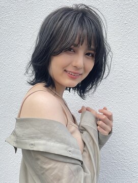 インフィニティ 蔵前(Infinity) 全世代大人気！大人かわいい外ハネミディアム＋グレージュカラー