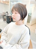 顔周りで小顔効果すっきり骨格補正ショート【横浜/横浜駅】