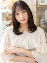 カバーヘアアンドスパ ブリス 浦和(COVER HAIR&SPA bliss)&nbsp;黒髪バレイヤージュ小顔タイトストレートa浦和20代30代40代