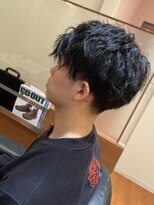 モッズヘアメン 名護大東店(mod's hair men)&nbsp;ソフト束感ランダムパーマのハンサムショートq名護大東