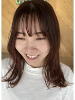 エイト 沖縄豊崎店(EIGHT toyosaki) 【EIGHT豊崎】お客様スタイル_フォギーピンクがかわいい