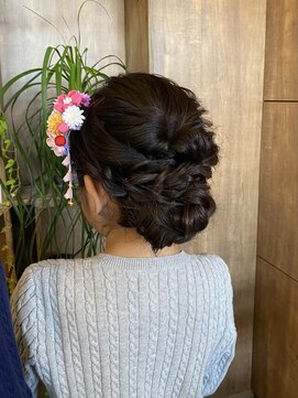 アンティム(untime) 七五三ヘアセット