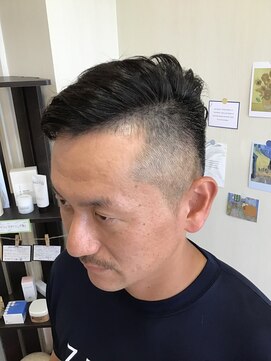 フープ(hoop) 男前が上がるカット