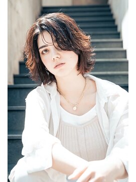 エイミー(Aimee) Aimee 町田   外国人風パーマ×ブラウン