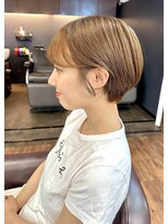 レイラバイアフロート 吉祥寺(Lila by afloat)&nbsp;くびレイヤーグレージュショート20代30代40代似合わせカット