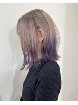 ニコフクオカヘアーメイク(NIKO Fukuoka Hair Make) 《NIKO》ワントーンにあきたらデザインカラー/裾カラー
