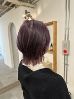 スクリバイタヒエ(SUKURI by tahie)&nbsp;#ラベンダーピンク　#ウルフカット