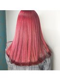 ビビットピンクカラー【HAIR'S Lunetta 井上】