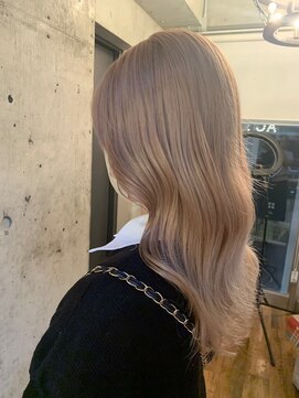 エース (ACE) 【ACE横浜】ミルクティーベージュ×ミックス巻き