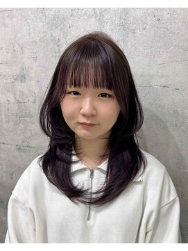 レイ(Lay.) 【スタイリスト松下】ピンクラベンダーレイヤー