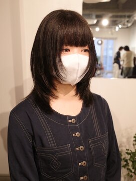 ヨー(Yoh-) 【レイヤーミディアム/中里千尋】顔周り/レイヤー/ウルフ