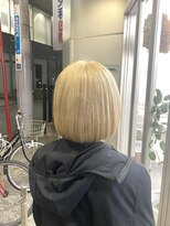 ヘッツ 仙台駅前店(HETTU)&nbsp;黒髪/ボブウルフ/ネビージュ/小顔/ワンレン/仙台/髪質改善