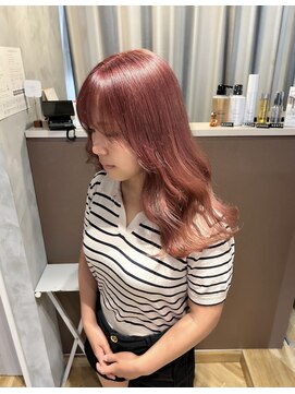 エッセ 大阪梅田茶屋町店(esse) 【梅田】柔らかいピンクベージュカラー