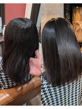 ボアップ(boappu) #エアーストレート#髪質改善#酸性縮毛矯正#ストレートパーマ
