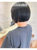 黒髪×ミニボブ☆
