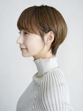 シオン(shion) 似合わせカットメルティカラーマロンベージュ_69593