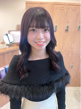 リサプラン(RISA plan) セミロング/ラベンダー/ブリーチカラー/ケアブリーチ