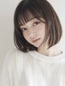 【髪質改善入門】cut+艶カラー+UPTOGLOSS￥21500→10900