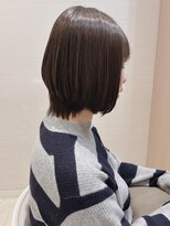 コーエン(cowen) 大人かわいい☆艶々ショートボブ♪レイヤーカット40代