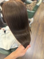 グラス 春吉1号店(glass)&nbsp;【髪質改善】カラー+ミネコラ水素トリートメント