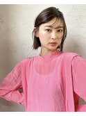 シースルー☆ニュアンスボブ