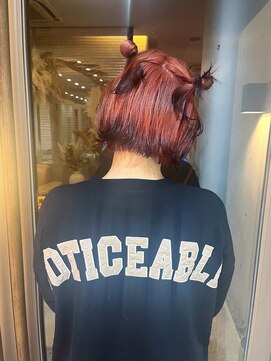 ギルド(Guild) pinkと裾カラーとarrange