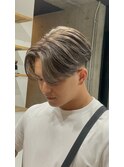 外国人風センターパート