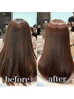 ルミス 銀座(Lumis) ストレートスタイル/艶髪/髪質改善/縮毛矯正/銀座/東銀座