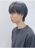 【メンズ 松戸 岩口】ブルーブラック短めハンサムショート