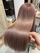 アディクト イースト 東陽町東口(addict EAST)&nbsp;ブリーチ髪質改善縮毛矯正＿ホワイト＿ミディアム［東陽町駅］