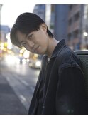 [men's]大人ダウンパーマ/ツーブロック/シースルーバング/柏