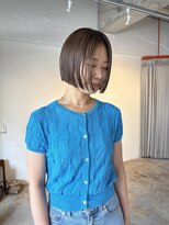 クレン(CLENN)&nbsp;ボブカット、ベージュカラー