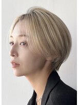 アビー(ABBEY4)&nbsp;ハンサムショート/コンパクトショート/前髪なし/ショートカット