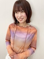 リーアイ(R-ee-i)&nbsp;「切りっぱなしボブ×マロンブラウン」