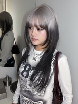 キオク(KIOX)&nbsp;ハイトーン／デザインカラー/レイヤーカット/ハッシュカット