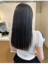 ミルヘアデザイン(mil hair design)&nbsp;髪質改善カラー　艶カラー　ブラウンカラー　ミディアム