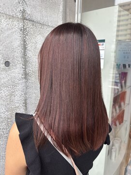 ニコ(NICO by KENJE) ロング/レッドブラウン