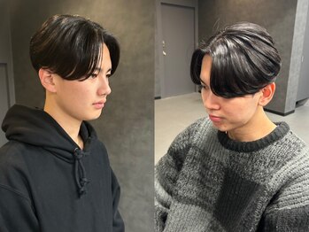 ボノ(vo_no)の写真/【黒崎駅4分】当日予約OK◇メンズサロンだからできる「曲がる縮毛矯正」で垢抜けスタイルに!