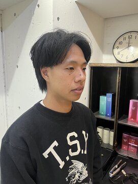 カウチ(kauti) 緩めパーマセンターパート