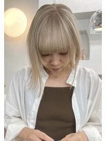 イェッカ パビル(YECCA pabil) ハイトーンベージュ(ブリーチ2回)