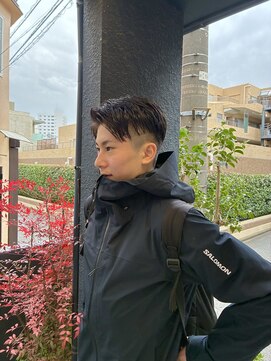 ロライマ 代官山(roraima) メンズ刈り上げショート アップバング ツーブロック