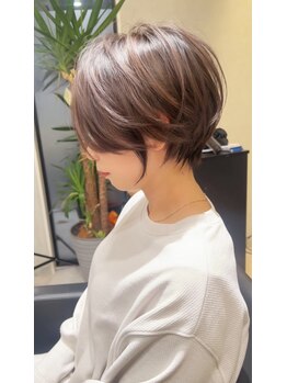 オクト(Octo)の写真/似合わせショートで毎日をもっと輝く☆スタイリング楽々!ハンサムショート&ショートボブも◎