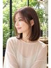 【自然に整う大人の美髪ストレート】カット×縮毛矯正(ポイント、リタッチ)