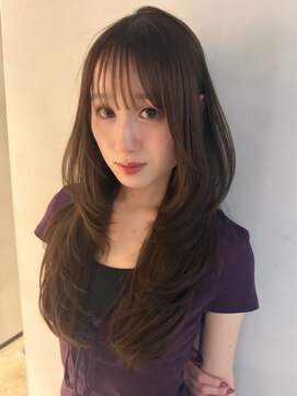 チル 福井駅前店(Chill) 福井韓国レイヤーカット顔周りカットブリーチなしワンカール