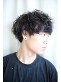 スモーキーアッシュ★メンズパーマ『canvas.川崎』