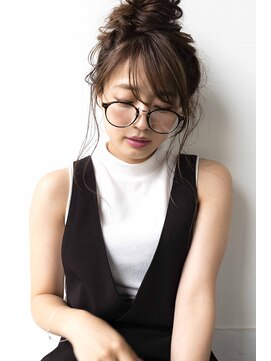 ヘアデザイン ソラ(Sola) アレンジ:ルーズアップふんわりゆるめお団子ヘア