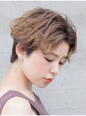 【MAKE'S 表参道 江畠】エアリーセンターパートショート２