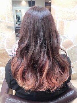 ビューティークラブジェイ アルパーク前店(Beauty club.J) インナーカラー、オレンジ！！